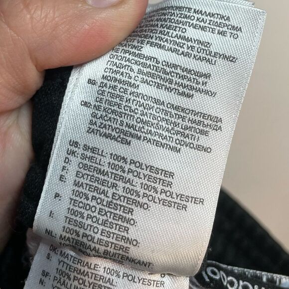 5 for $25🔥Adidas ClimaCool Black Sweatpants Size 7-8Y Girls - Picture 7 of 9